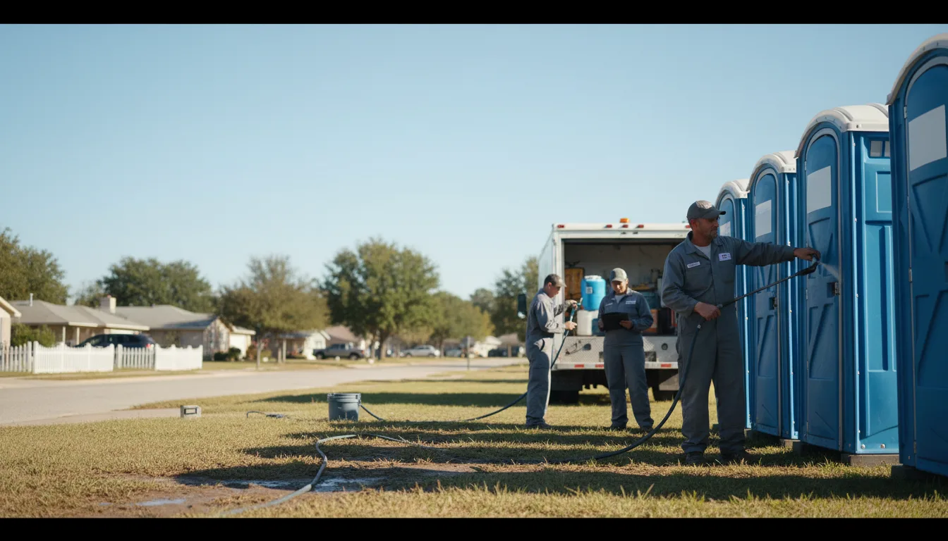 Long-Term Portable Toilet Rental in Sidney, NE near me